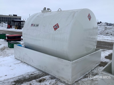 2025 AM Tank 2300N 2376 gal Skid Mounted Steel Diesel Kraftstofftank (Unused)