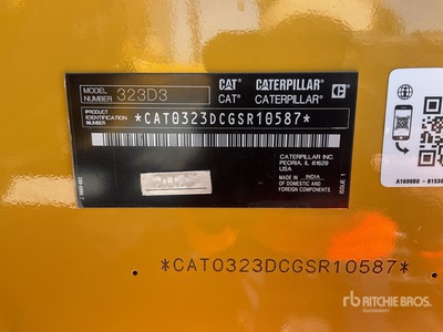 2025 Cat 323D3 Excavadora Hidraulica (Sin Usar) / Koparka gąsienicowa (Unused)