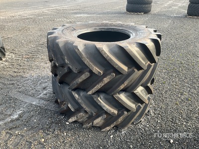 Quantity of (2) Michelin 600/70R30 158D MACHXBIB Tires