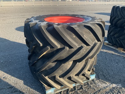 Quantity of (2) Michelin 600/70R30 152D MachXBIB Räder