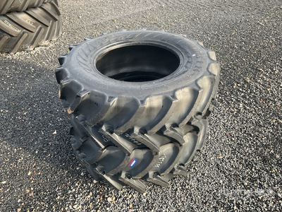 Quantity of (2) Mitas 440/65R24 128D / 131A8 AC65 Tires