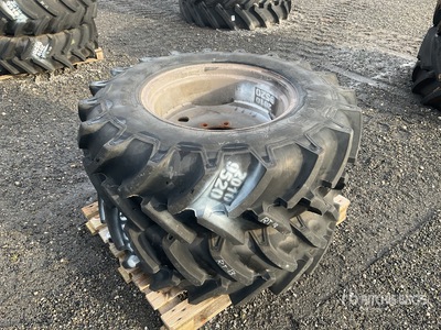 Quantity of (2) Mitas 340/85R24 125A8 / 122B RD-01 Wheels