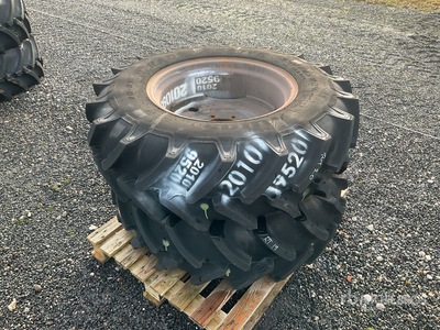 Quantity of (2) Mitas 340/85R24 125A8 / 122B RD-01 Wheels