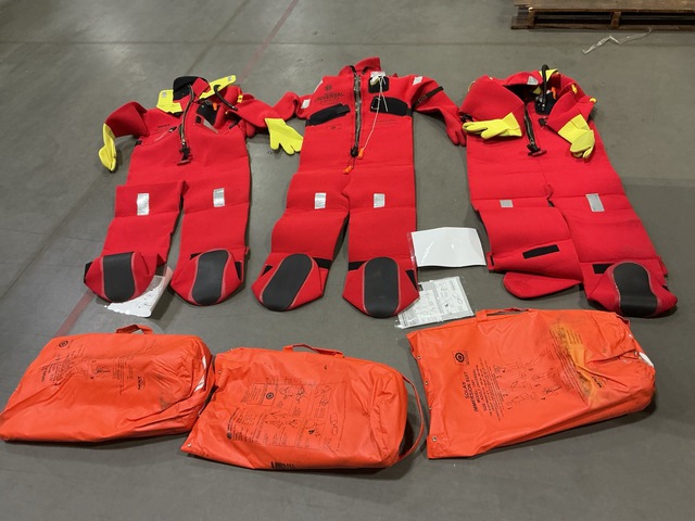(65) Assorted Water Immersion Suits
