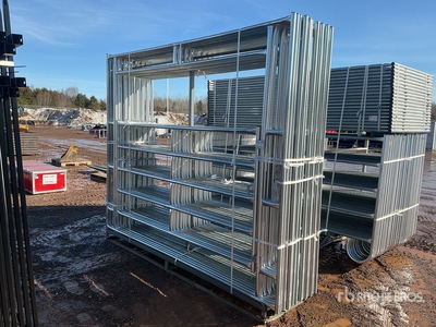 Quantity of (14) 2026 Suihe SP10-14G 10 ft Powder Coated Corral Portail pour bétail (Unused)