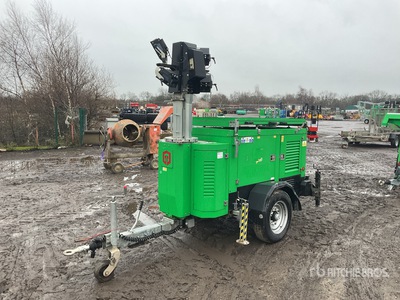 2020 Trime X-Solar 3.5 kVA Solar Hybrid Light Tower