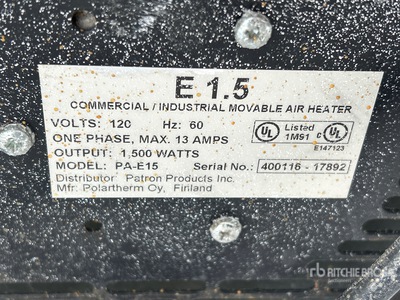 Patron PA-E15 Space Heater