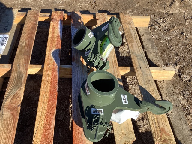 (2) Oshkosh 1481830W Tow Hook Assemblies