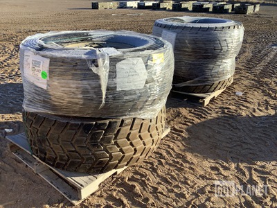 (4) Sand Trail 450/80R20 M.O.V. Tires w/Wheels