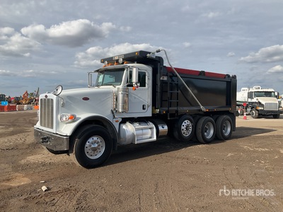 2016 Peterbilt 367 6x4 Tri/A Dump Truck