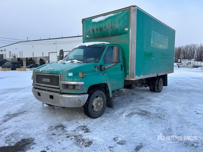 2009 GMC C5500 4x2 カーテンサイドトラック