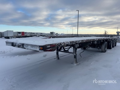 2015 Manac 53 ft Quad/A مقطورة مسطحة