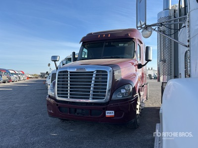 2018 Freightliner Cascadia 125 6x4 3- Achs Sattelzugmaschine mit Schlafkabine