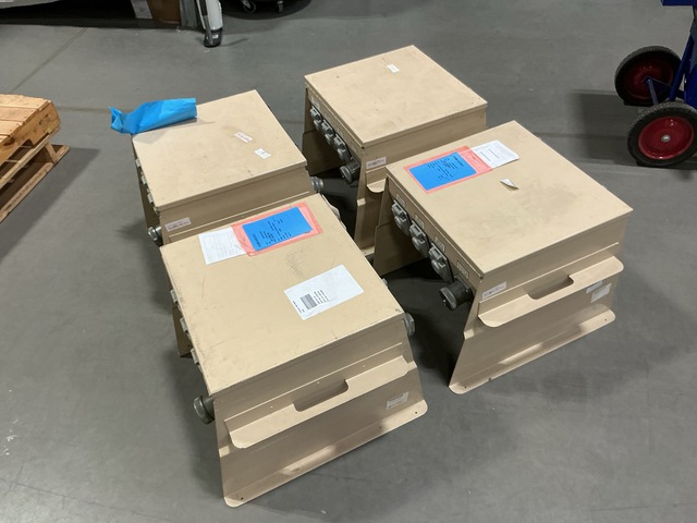 (4) Dahl Beck Electric 60 AMP Portable Power Panels