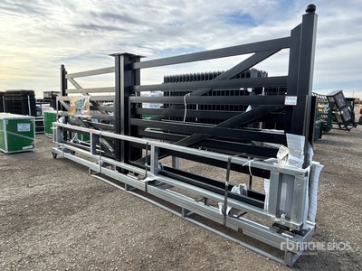 Quantity of (3) 2026 Suihe NFG-20FB-3 20 ft Farm Metal Brama wjazdowa (Unused)