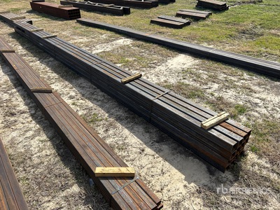 Quantity of (16) 3 X 3 X 1/4 Square Tube