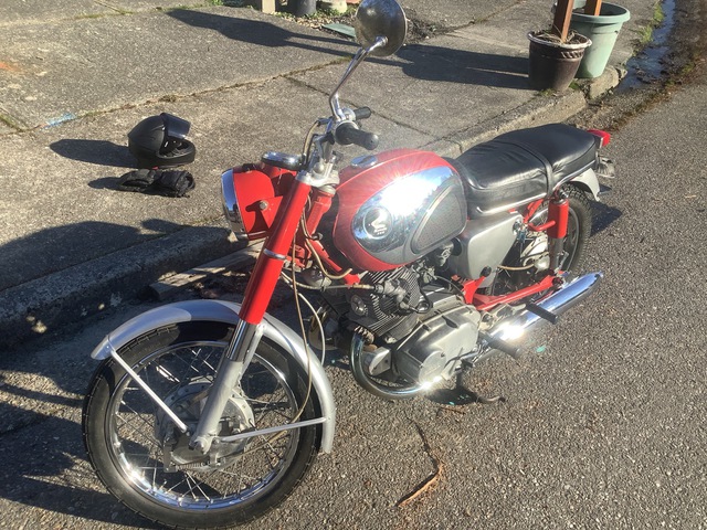 1970 Honda Super Hawk 350 cc  Sport Bike