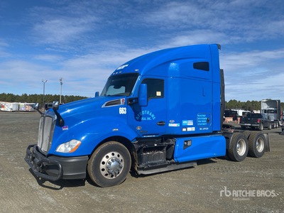 2018 Kenworth T680 6x4 Cabeza Tractora Cabina Dormitorio