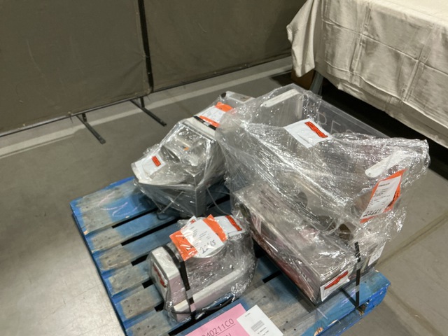 (1) Belgian Waffle Maker, (1) Hobart Meat Slicer & (1) Soup Warmer