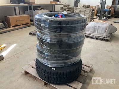 (4) Goodyear 37x12.50R16.5LT Tires