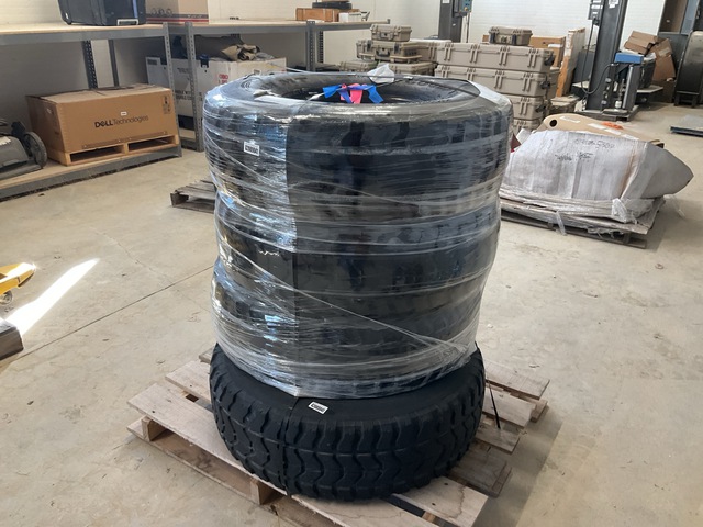 (4) Goodyear 37x12.50R16.5LT Tires