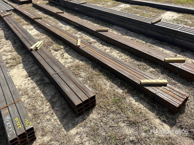 Quantity of (25) 1 X 2 X 14 Ga Rectangle Tube