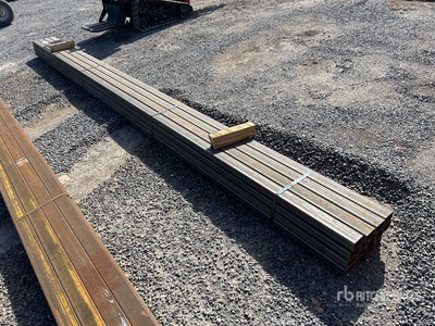 Quantity of (16) 2X3X11Ga Rectangle Tube