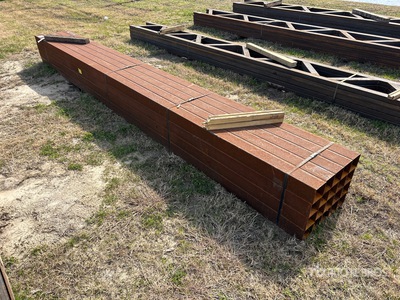 Quantity of (20) 4X4X11 Ga Square Tube