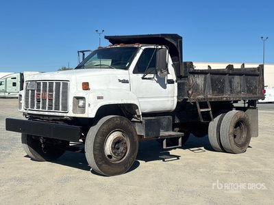 1992 GMC C7500 4x2 Camion à benne essieu simple