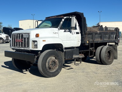 1993 GMC C7500 4x2 S/A Dump Truck