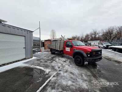 2008 Ford F-550 4x2 Flatbed Truck