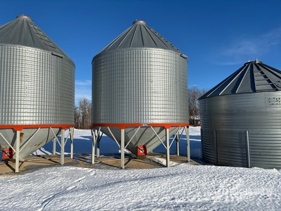 Bridgeview Manufacturing Hopper Grain Bin