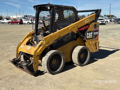 2018 Cat 262D Two-Speed High Flow XPS Chargeuse à direction à glissement