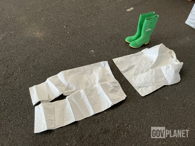 (17) Disposable Shirts, (5) Pairs of Disposable Trousers & Assorted Items