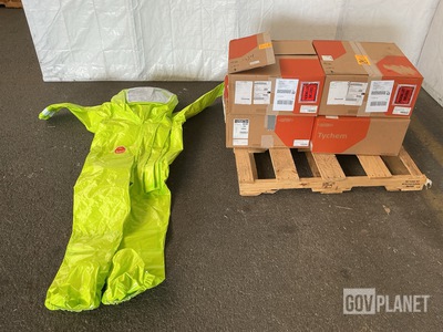 (4) DuPont TYCHEM TK-917-TLY-2X Protective Suits