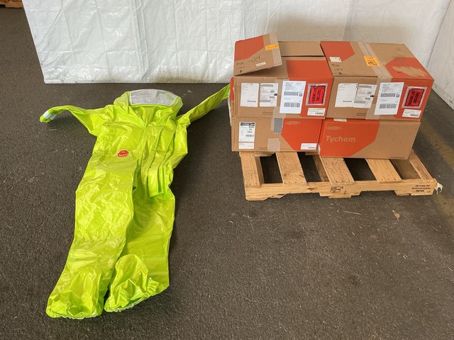 (4) DuPont TYCHEM TK-917-TLY-2X Protective Suits