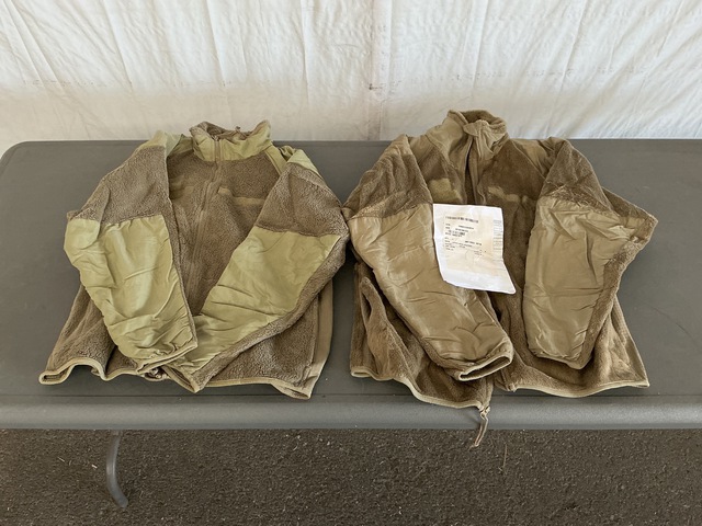 (9) Cold Weather Jackets, (3) Extreme Cold Weather Parkas & Assorted Items