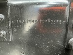 General Appearance with Frame Stamp Serial Number/VIN Photo