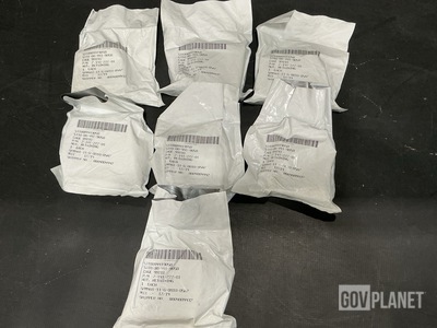 (7) Honeywell 2-141-222-01 Turbine Disk Retaining Nuts