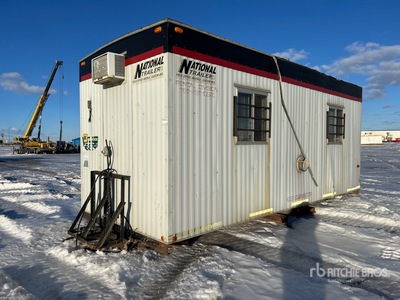 2001 National 20 ft x 8 ft Skid-Mounted Mobile Office