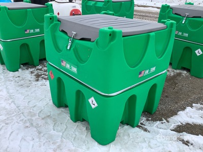 2025 AM Tank Giankim 260 gal Portable Poly Diesel Above Ground Storage Cubik Tank (Unused)
