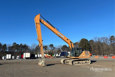 2016 Case CX210D Long Reach Excavadora de Cadenas