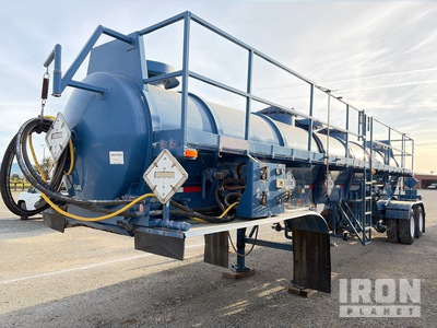 2012 Worley Welding Works 4100 gal T/A Tankwagen Aanhangwagen