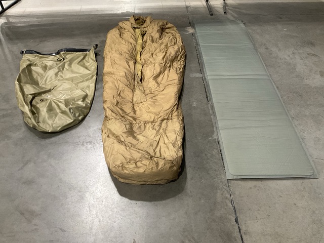 (11) Sleeping Mats, (4) Sleeping Bags & (3) Liners