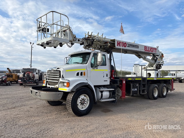 Elliot H110R-L3MH 115 ft on 2009 Sterling L7500 6x4 Bucket Truck
