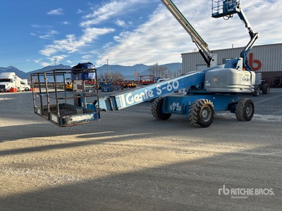 2000 Genie S-60 4WD Diesel Piattaforma monobraccio