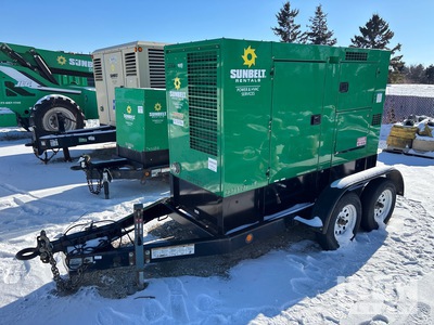 2011 Multiquip DCA-70USI2 70 kVA Mobile Generator Set