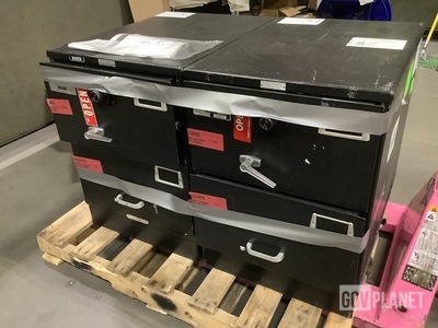 (2) Mosler Filing Cabinet Safes