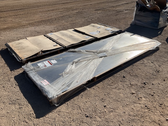 (4) Assorted Aluminum Sheets