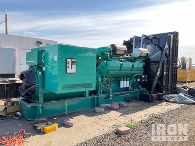2023 Cummins 3428 kW Skid-Mounted Generator Set (Unused)